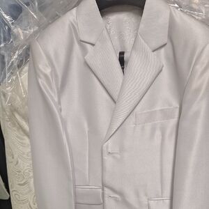 Charming White Kids Tuxedo Set